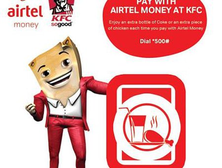 Pay with Airtel Money at KFC