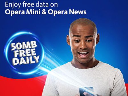 Free Data On Opera Mini